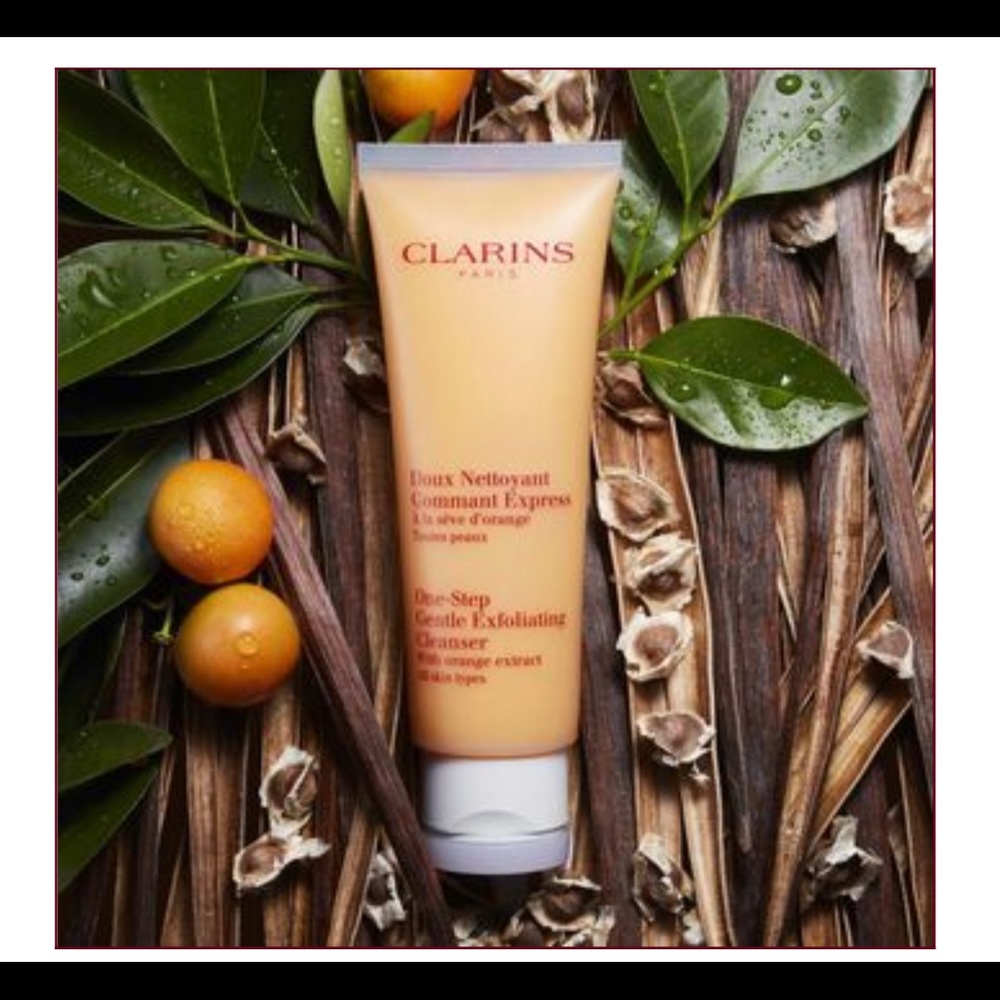 !! SOLD !! Clarins Exfoliating Cleanser with Orange